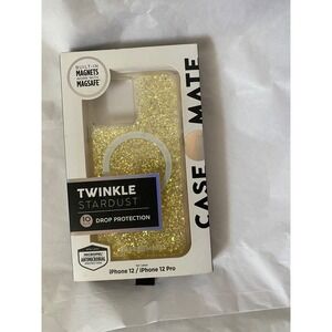 Case-Mate Twinkle Stardust‎ iPhone 12/12 Pro Case MagSafe 10-Foot Drop